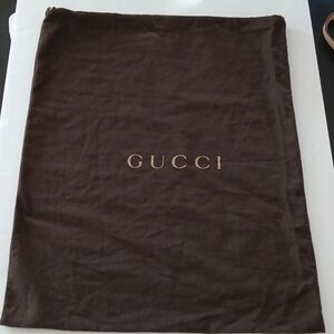 Gucci Chocolate Brown Dust Bag